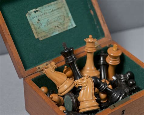 jaques chess sets antique.